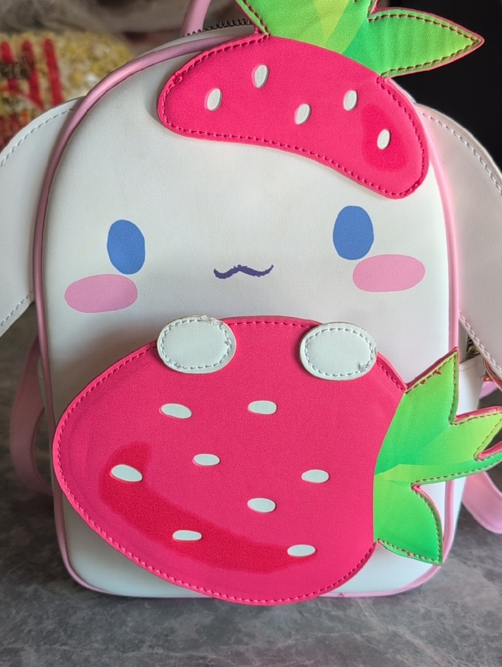 Cinnamon roll backpack Her universe EUC